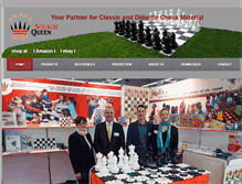 Tablet Screenshot of eurochessinternational.com